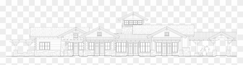 Clubhouse And Spa - Architecture Clipart