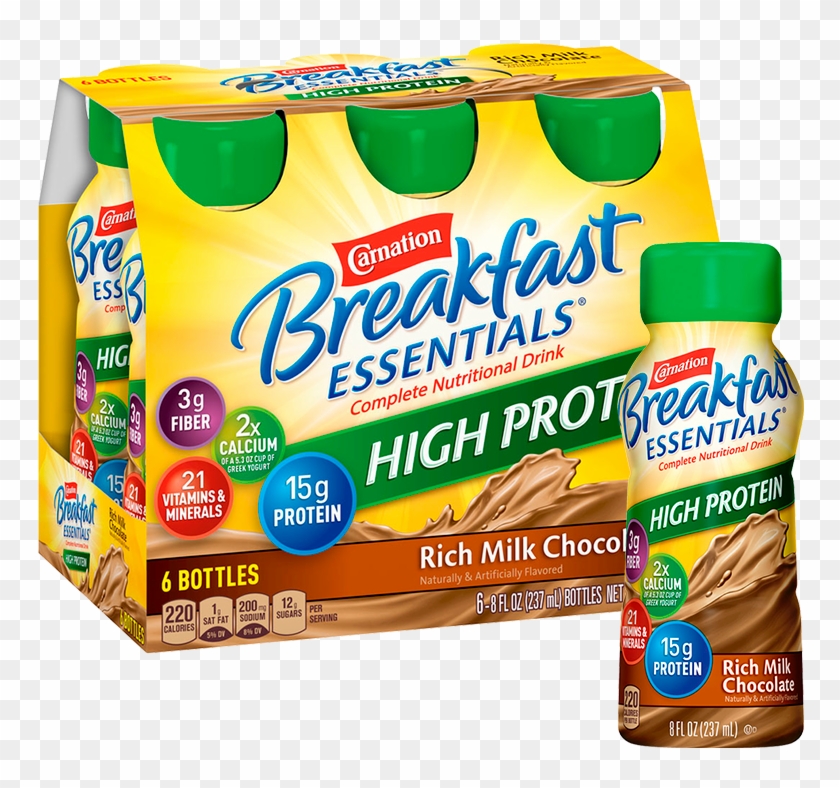 Carnation Breakfast Essentials® High Protein Ready - Snack Clipart #4453766