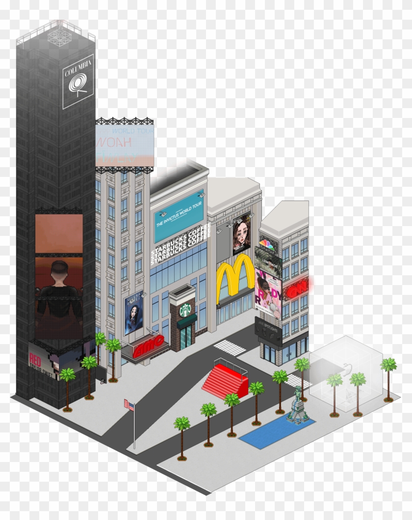 Commercial Building Clipart (#4453965) - PikPng