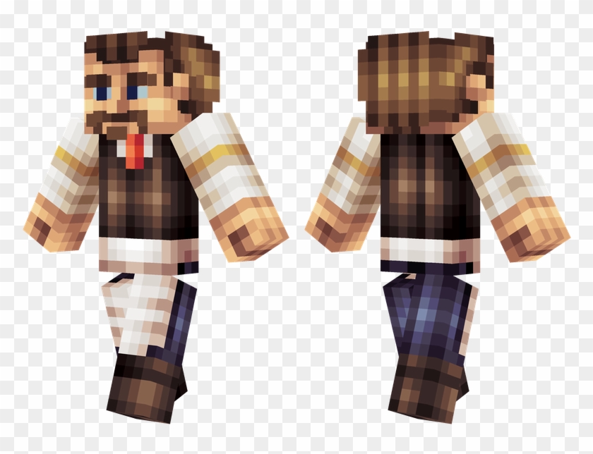 But If Someone Had To Be A Bartender, Or If He Still - Red Scarf Minecraft Skin Clipart #4453990