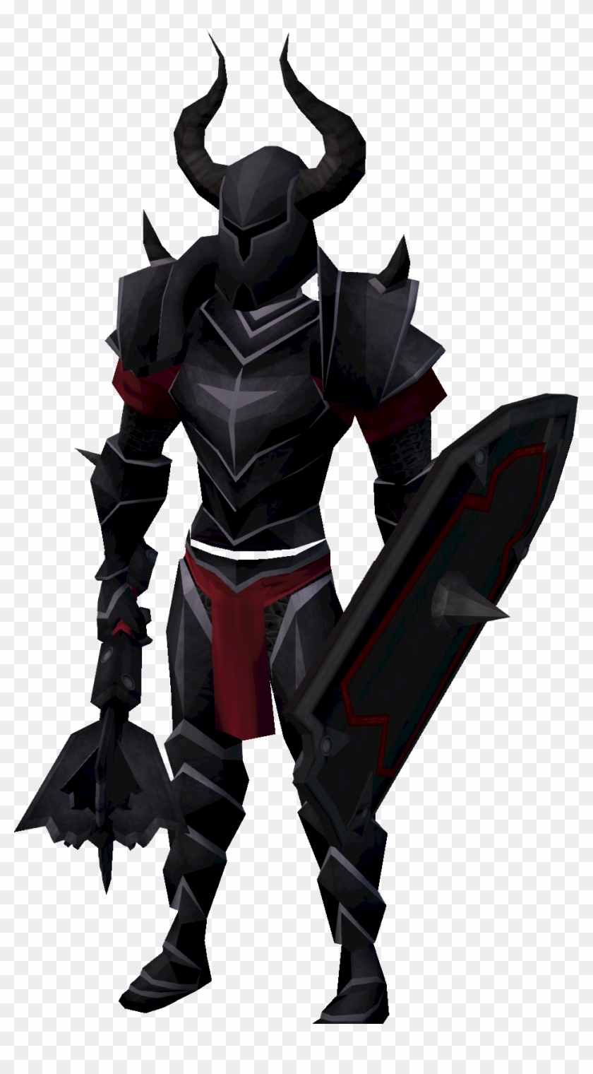 Runescape Black Knight Armor Clipart #4454347