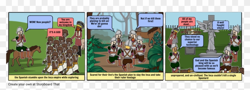 Spanish Invasion - Comics Clipart