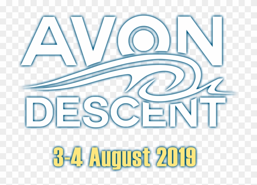 The 2019 Avon Descent Has Begun - Electric Blue Clipart #4454812