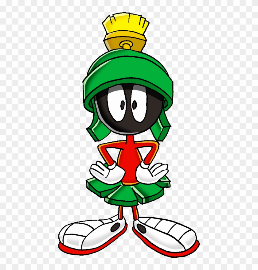 Marvin Looking Serious - Marvin The Martian Clipart #4454983
