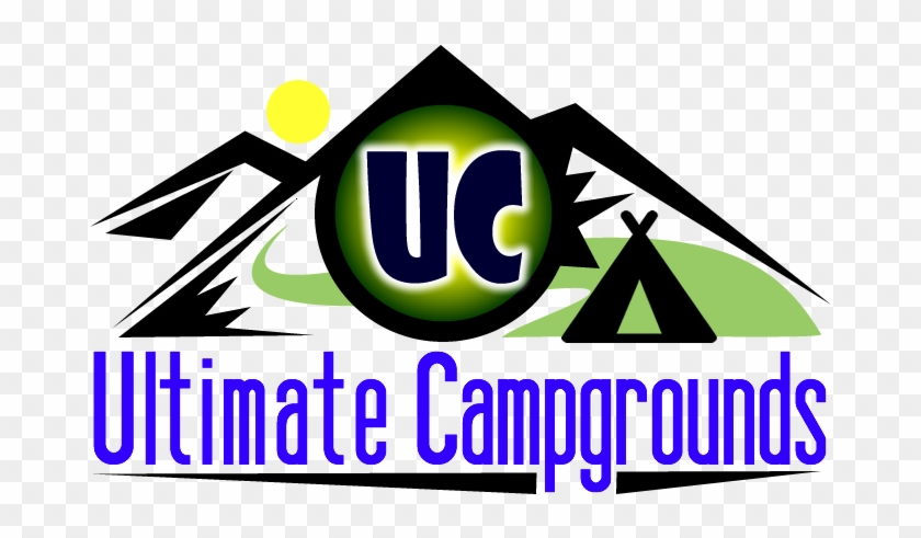 Us And Canada Campgrounds - Graphic Design Clipart #4455016