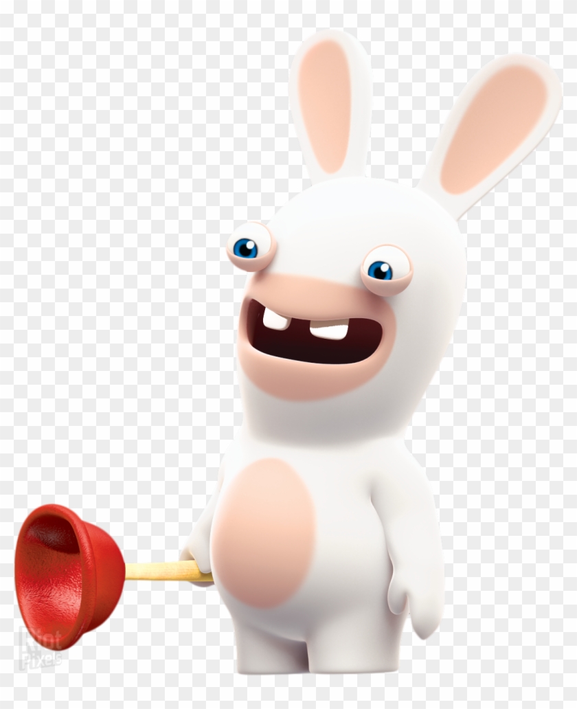 1071 × - Rabbids Invasion Rabbid Png Clipart