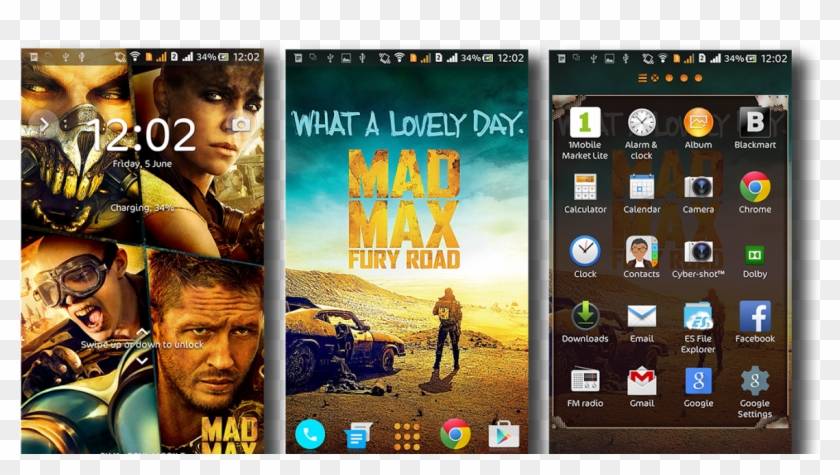 [ Port ] Xperia™ Mad Max Theme For Sony Xperia C - Pc Game Clipart #4455998
