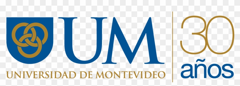 Um 30 Años Logo 01 - Universidad De Montevideo Clipart #4456080