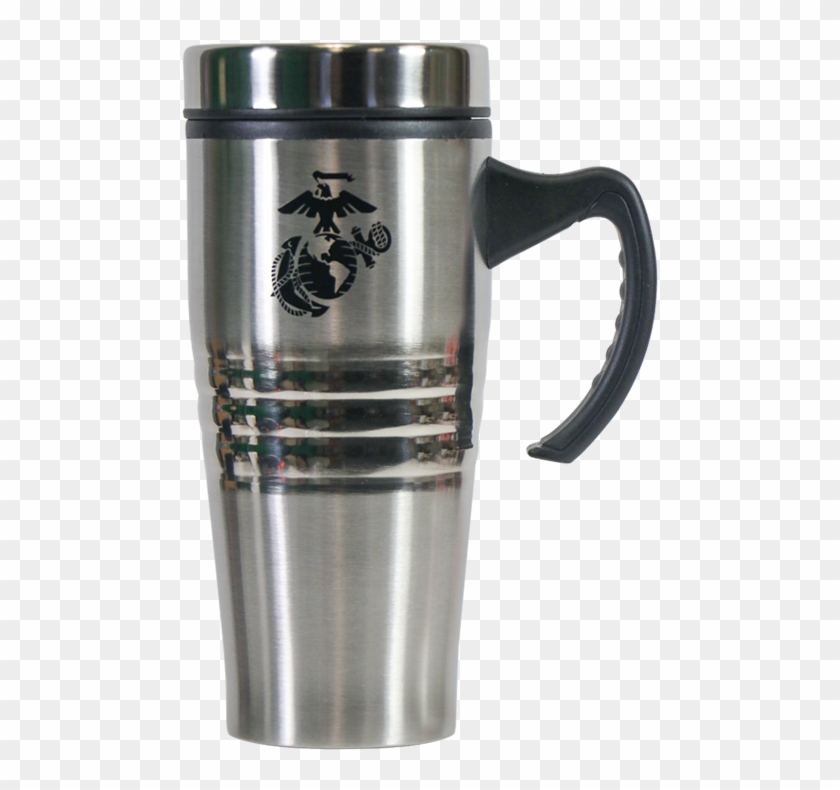 Usmc Ega Logo Stainless Steel Tumbler - Us Marines Clipart