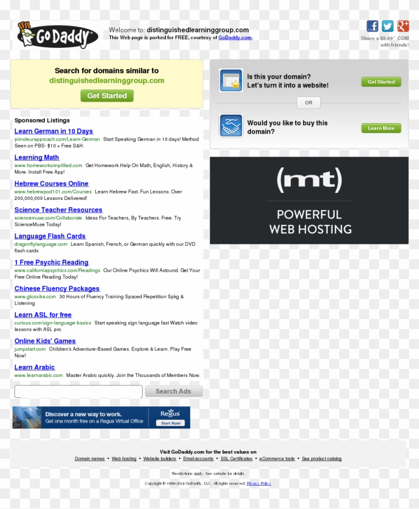 Distinguished Learning Group Competitors, Revenue And - Godaddy Clipart