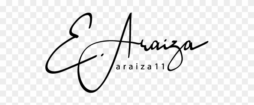 Ernesto Araiza - Calligraphy Clipart