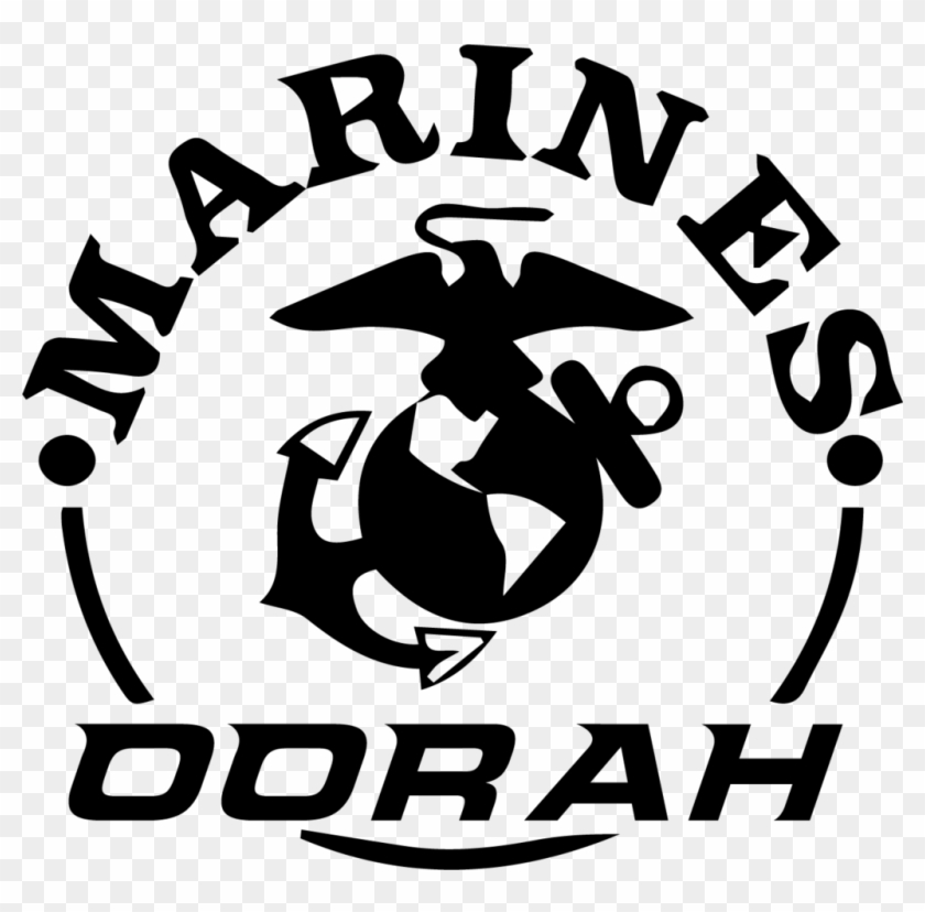 Picture Freeuse Library Marines Oorah - Usmc Logo Clip Art - Png Download #4456841