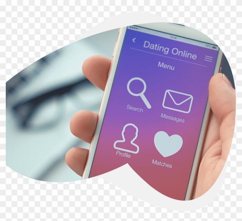 Custom Dating App - Smartphone Clipart #4457183