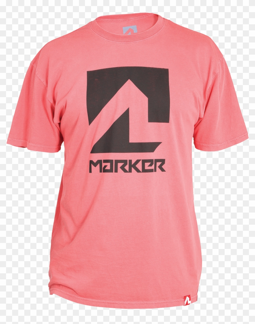 Marker Men's Icon Tee - Active Shirt Clipart #4457330