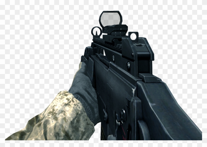 G36c Red Dot Sight Cod4 - Call Of Duty Clipart #4457469