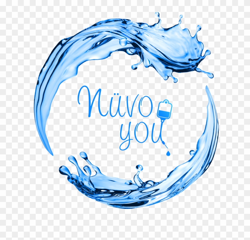 Circle Made Of Water Clipart #4457645