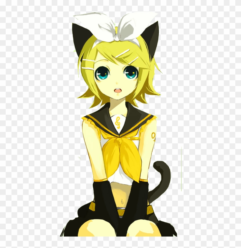 Rin Kagamine Png - Kagamine Rin Png Clipart #4457866