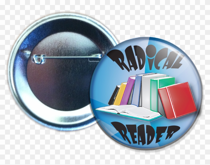 Reader - Student Council Pin Badge Clipart
