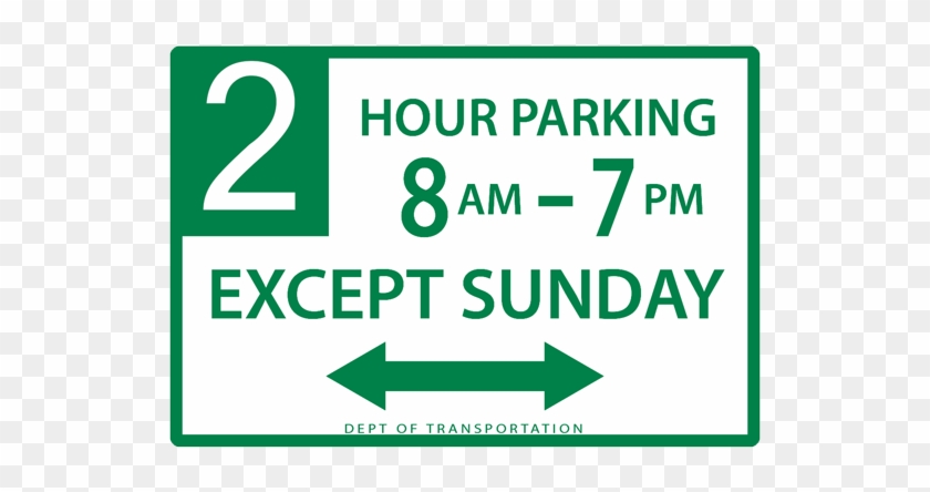Parking Signs New York Hourly Parking With Day Exception - Soho Rooms Clipart #4458930
