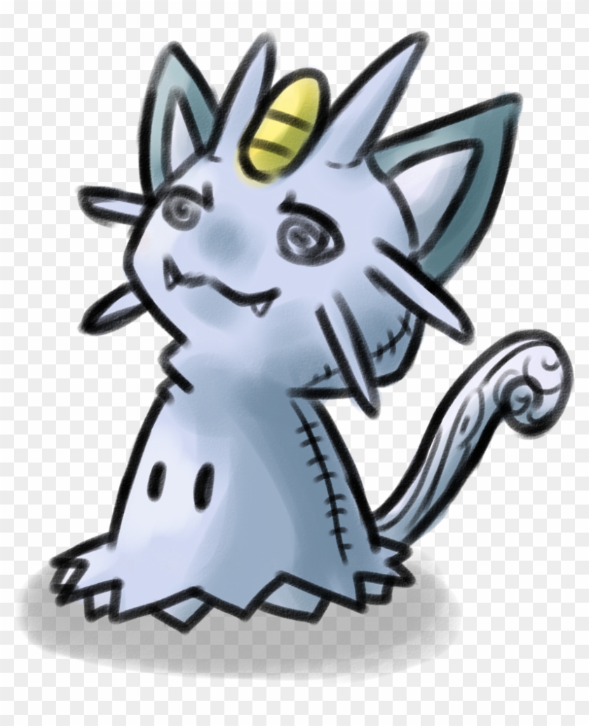 Except Everything Is Mimikyu - Cartoon Clipart
