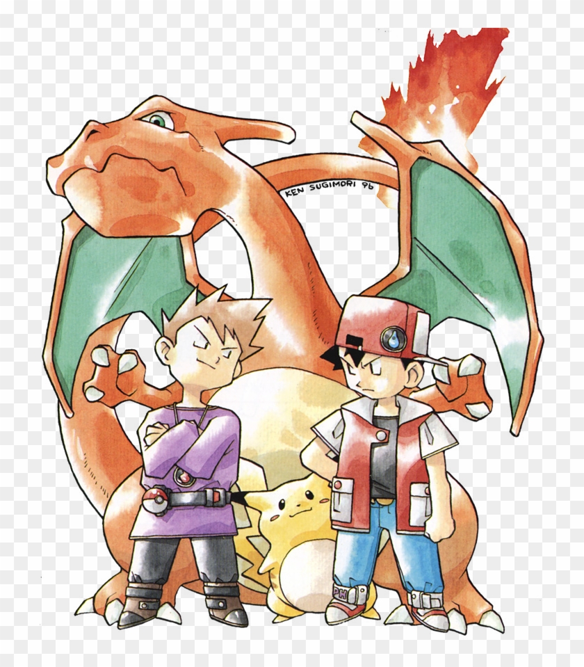 Earliest Examples Of Their Contrast - Ken Sugimori Old Art Clipart #4459173