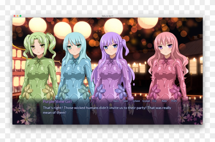 Play - Sakura Spirit Clipart