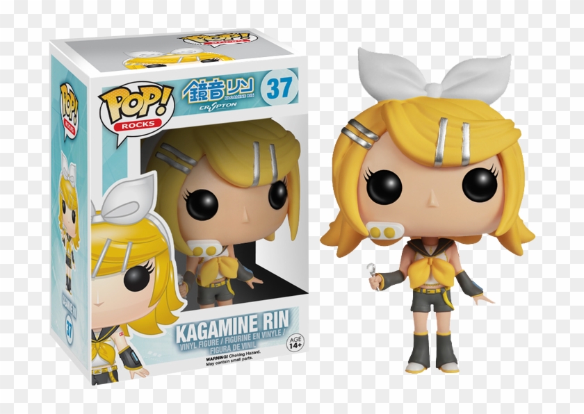Kagamine Rin Pop Vinyl Figure - Kagamine Rin Funko Pop Clipart