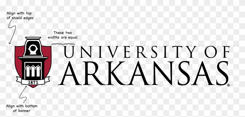 The Minimum Recommended Size For The Horizontal Logo - Uark College Of Engineering Logo Clipart