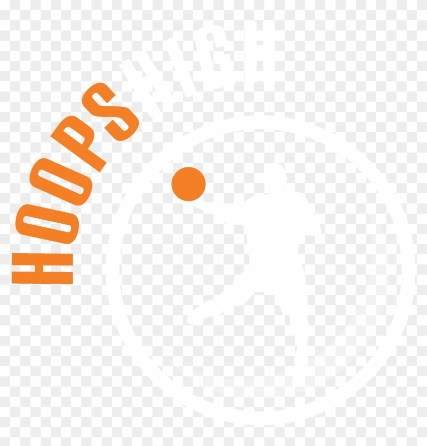 Hh Logo Circ Neg On Blue Rgb Lrg - Dribble Basketball Clipart