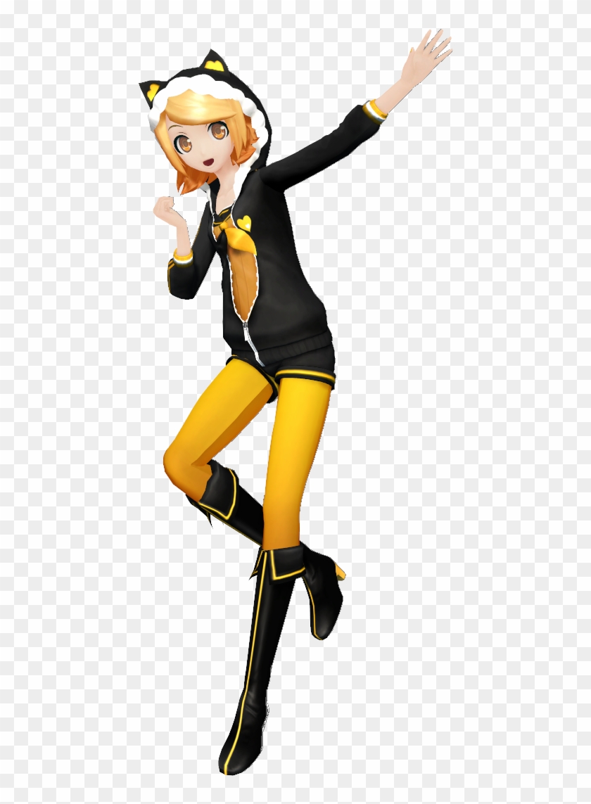 Today's Rin Module Of The Day Is - Rin Kagamine Orange Fox Clipart #4459737