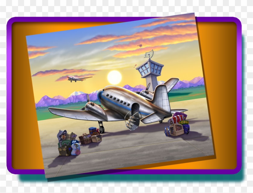 Airport - Air Racing Clipart #4459741