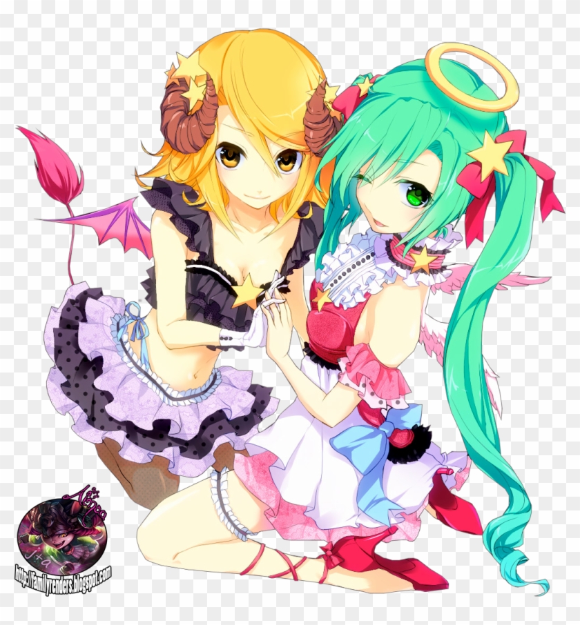 Rin De Miku Png Clipart #4459804