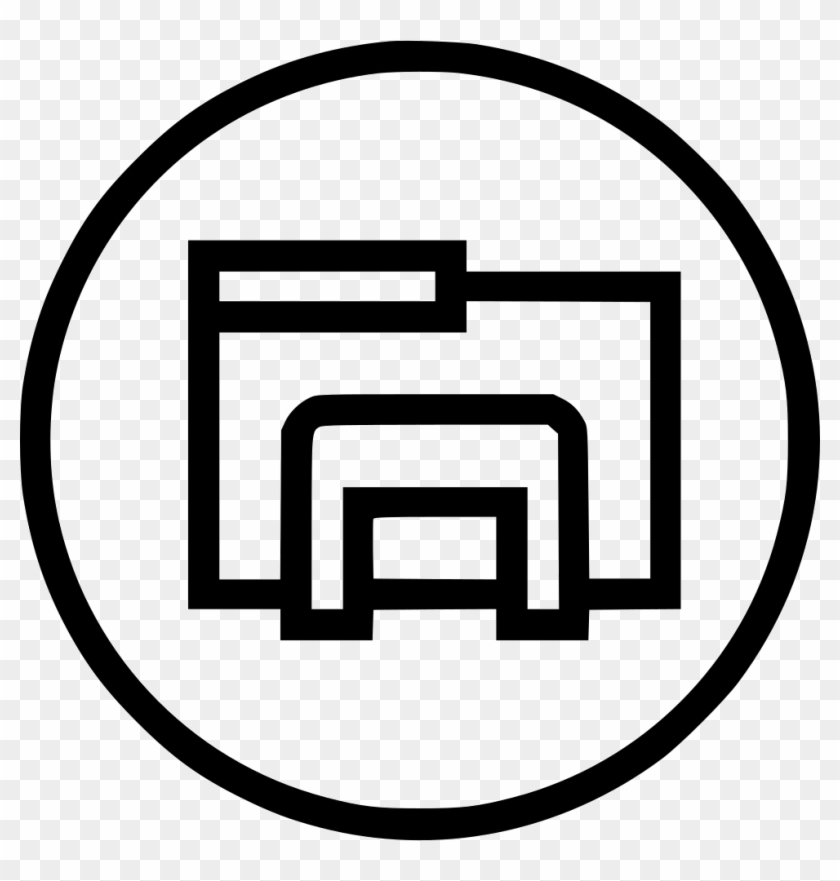 Png File Svg - File Explorer Icon Black And White Clipart