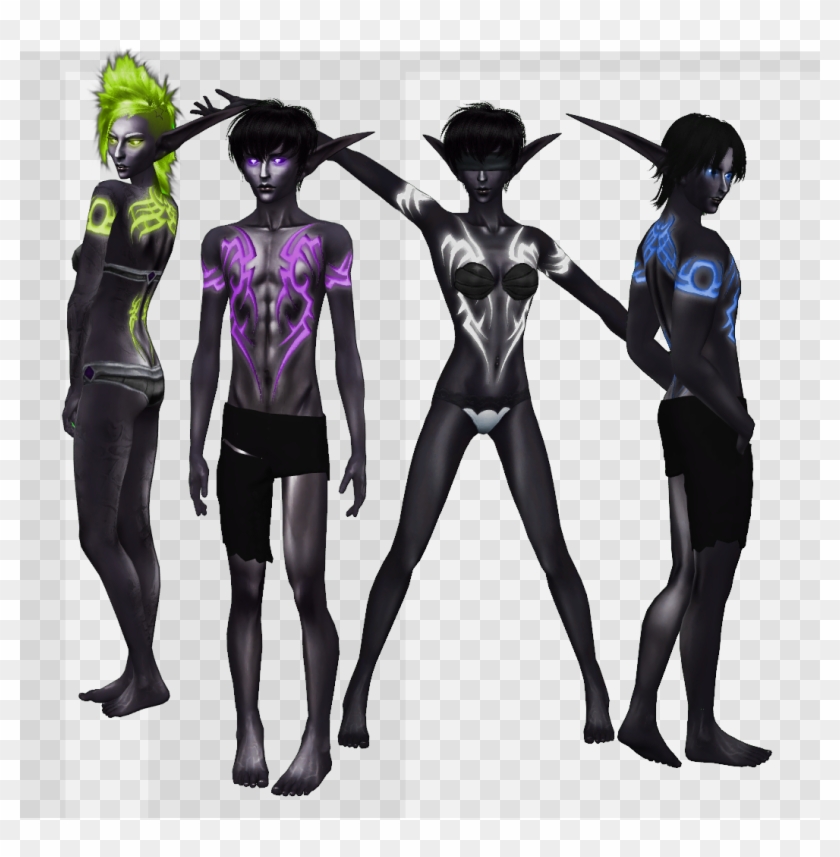 Preview Pictures - - Sims 4 Demon Suit Clipart #4459877