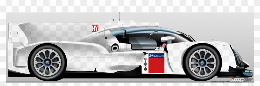 Nippon Prototype Challenge - Wec Car Template Transparent Clipart #4460033