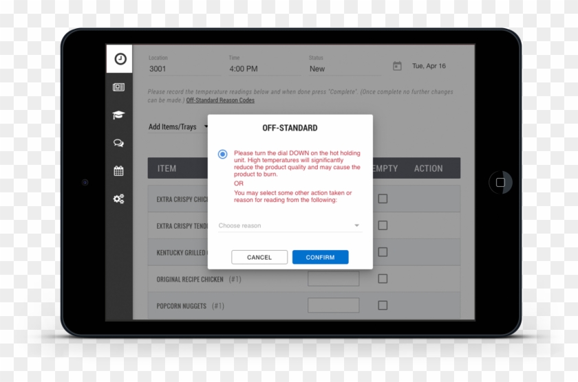 Key Features Of The Operations Tools - Tablet Computer Clipart