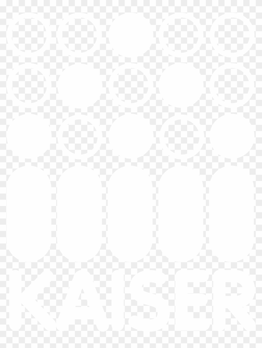 Kaiser Logo Black And White - Circle Clipart
