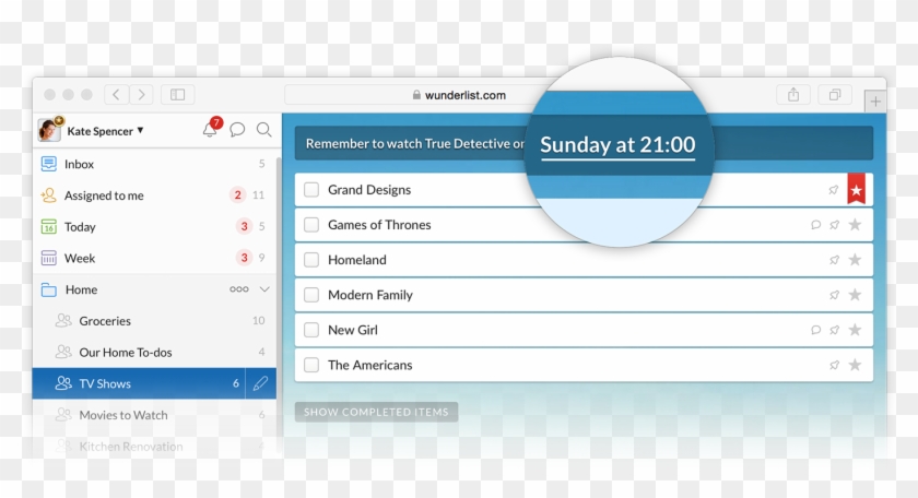 Introducing Smart Due Dates - Best Way To Use Wunderlist Clipart #4460792