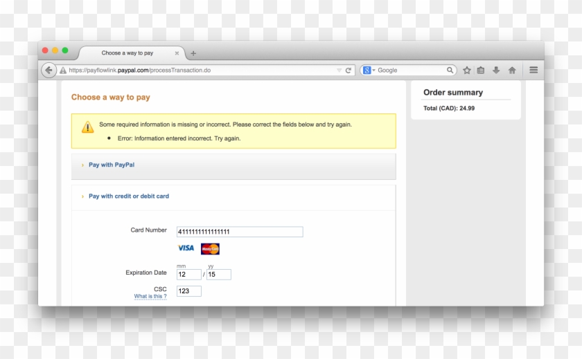 Can You Use Credit Card On Paypal Photo - Swift Source Code Hello World Clipart