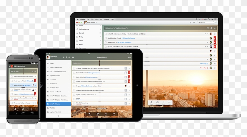 Wunderlist Scores Big With Its Simple Information Architecture - Fernsehturm Berlin Clipart