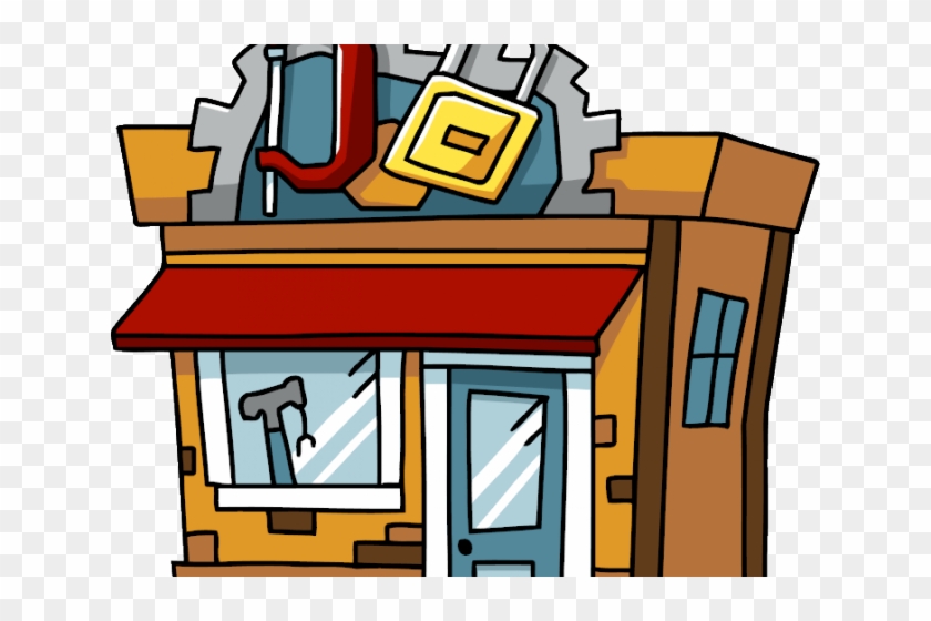 Old Town Clipart Hardware Store - Hardware Store Clipart Transparent - Png Download