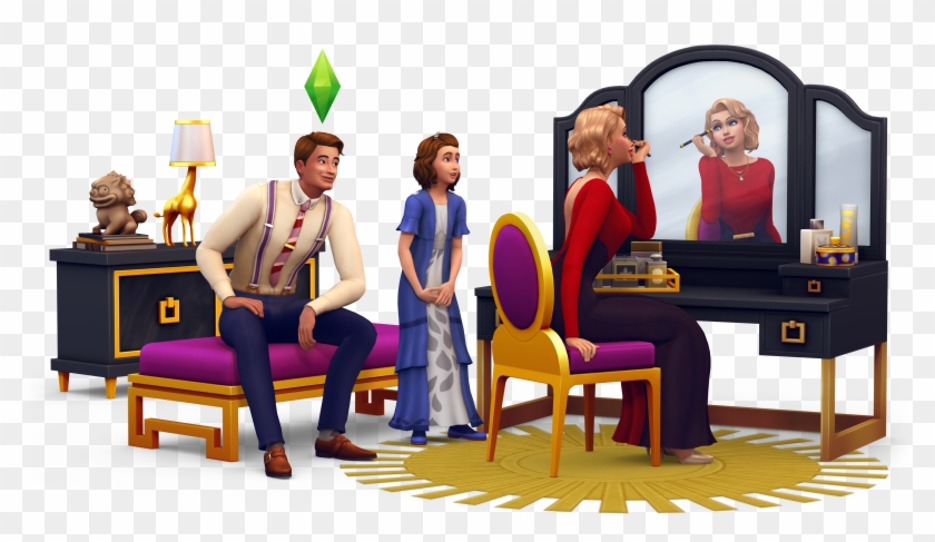 Tagsassets Logo Renders Stuff Pack The Sims 4 Vintage - Vintage Glamour Sims 4 Clipart