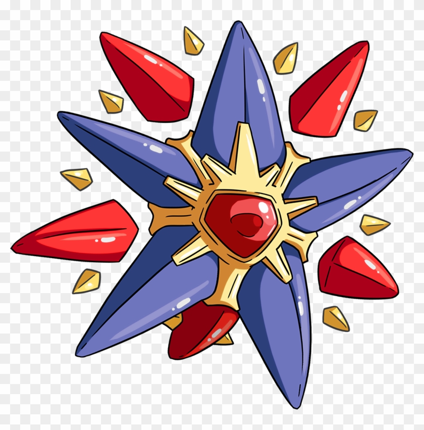 Pokemon Mega Starmie Is A Fictional Character Of Humans - Pokemon Starmie Clipart #4461418