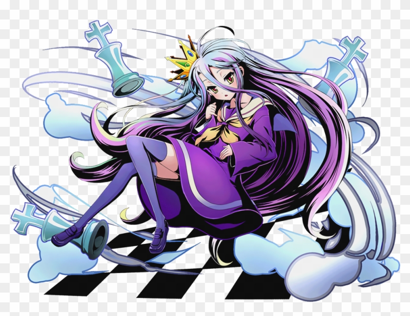 Resized To 83% Of Original Loading Shiro (no Game No - No Game No Life Clipart #4462011