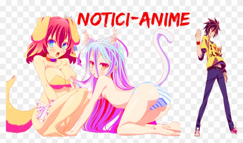 No Game, No Life Se Centra En Sora Y Shiro, Dos Hermanos - Cartoon Clipart #4462286