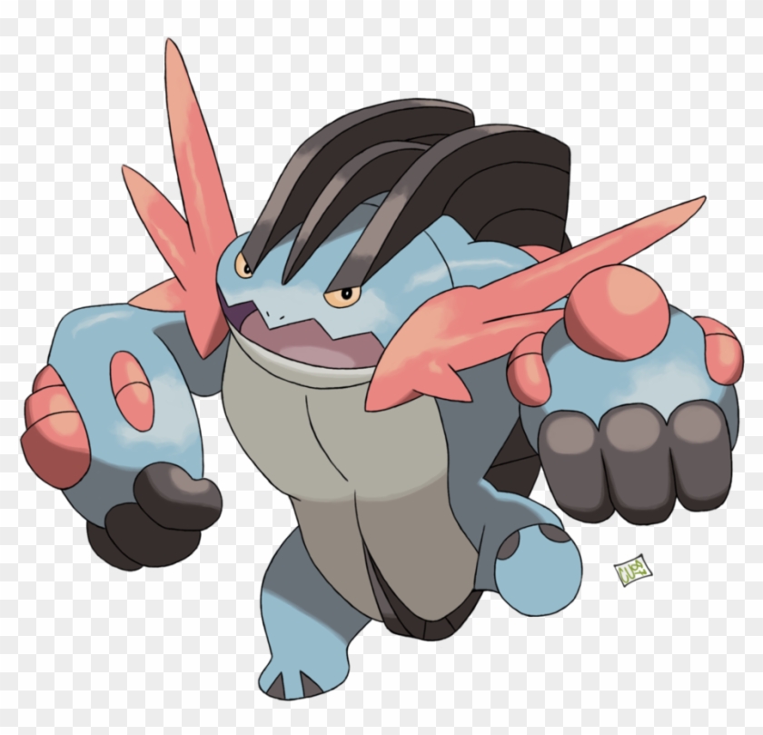 Mega Swampert Png Clipart