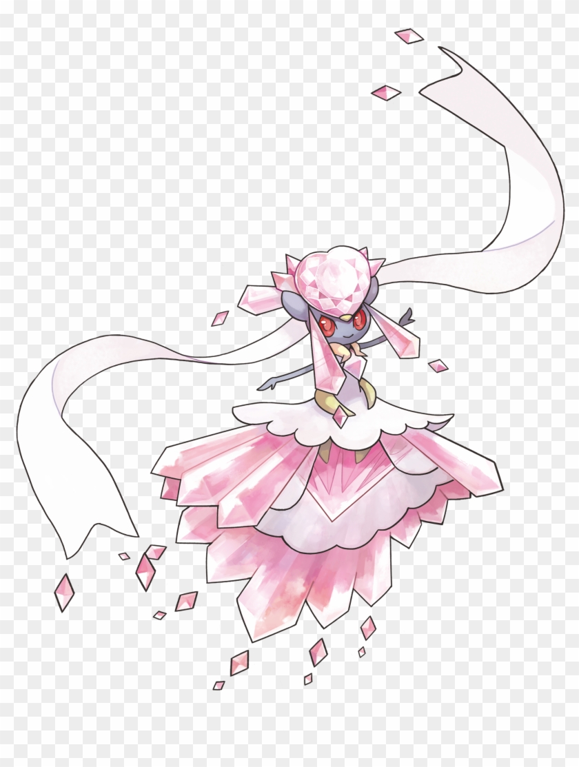 1402585274009 - Pokemon Mega Diancie Clipart