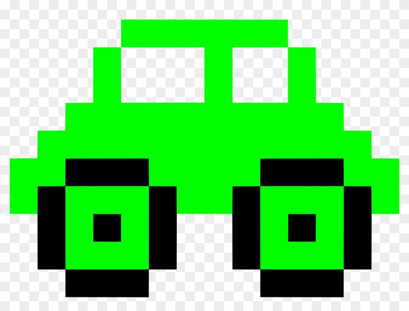 This Free Icons Png Design Of Pixel Art Car 9 - Gambar Mobil Pixel Clipart #4463801