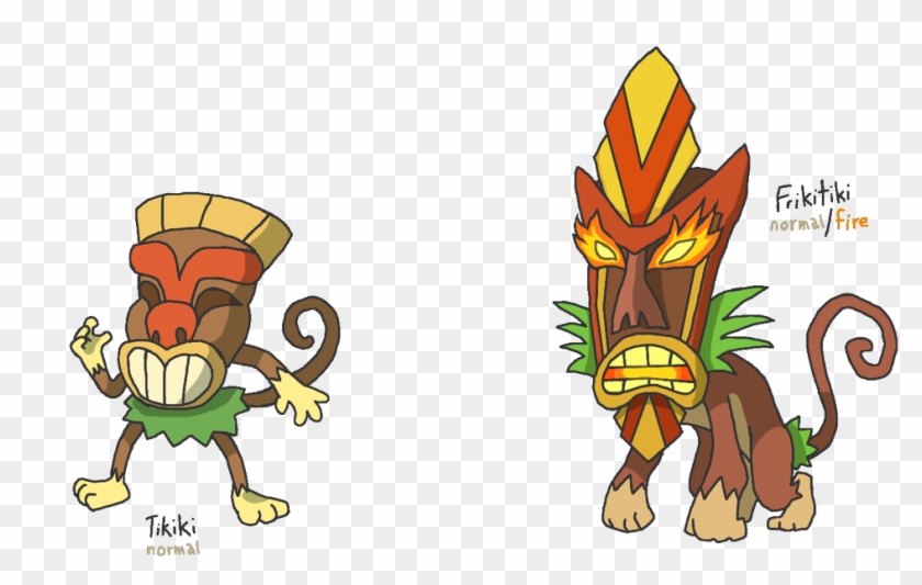 Twitch On Twitter - Tiki Tiki Pokemon Clipart