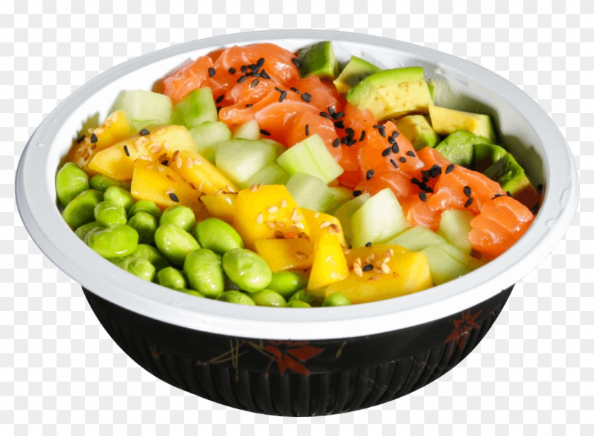 Poke Bowl - Fruit Salad Clipart #4464150